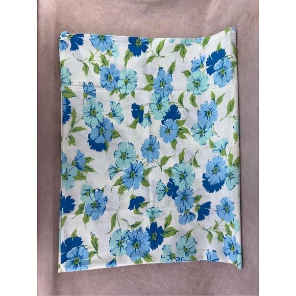 Vintage Flower Power Pillowcase Mod 1970s - Picture 1 of 3